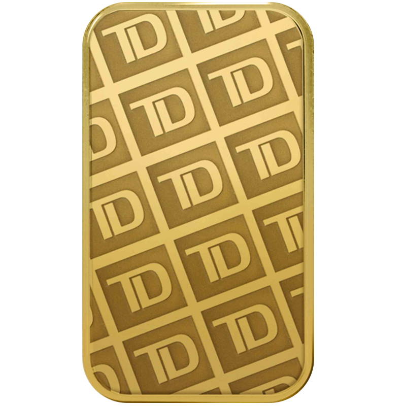 1 gram TD Diwali Gold Bar (2022) 2