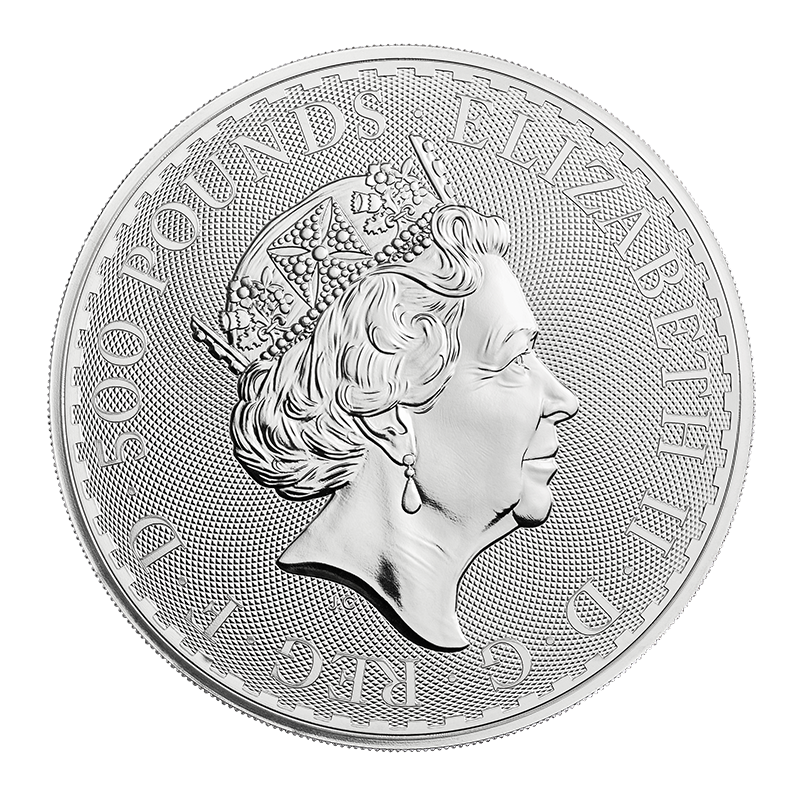 1 kg Britannia Silver Bullion Coin (2023) 2