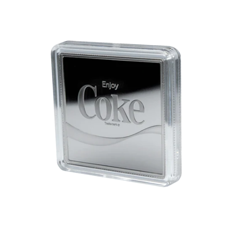 1 oz Arden Square Coca-Cola Silver Square Coin (2021) 3