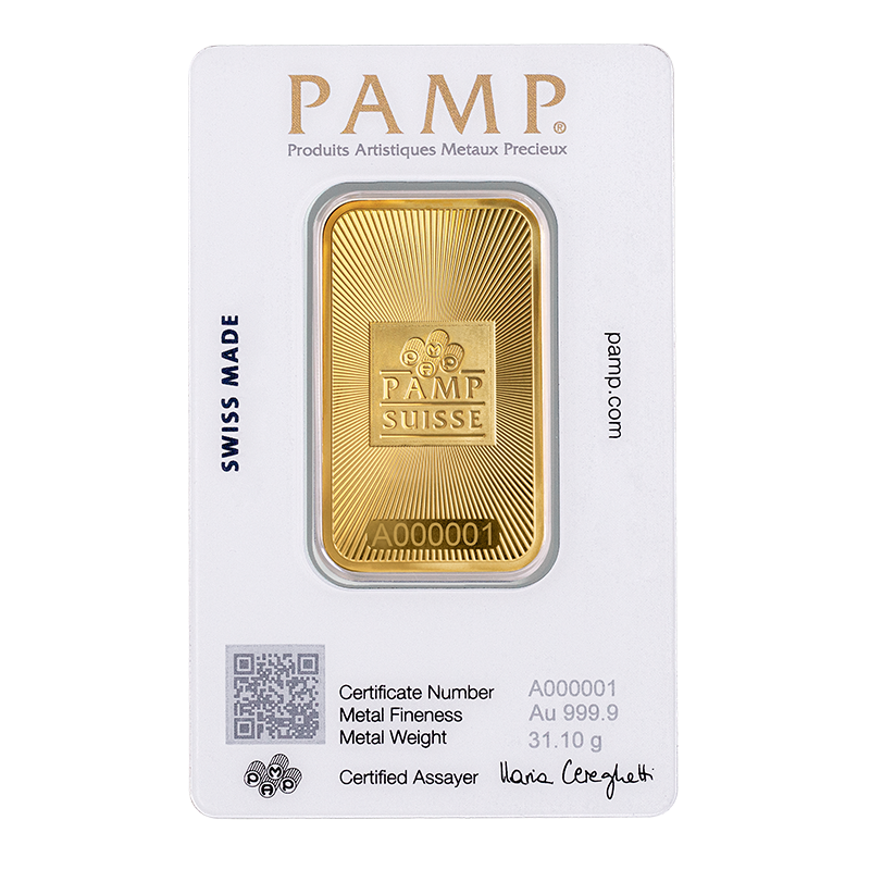 1 oz Gold Bar - PAMP Suisse 5