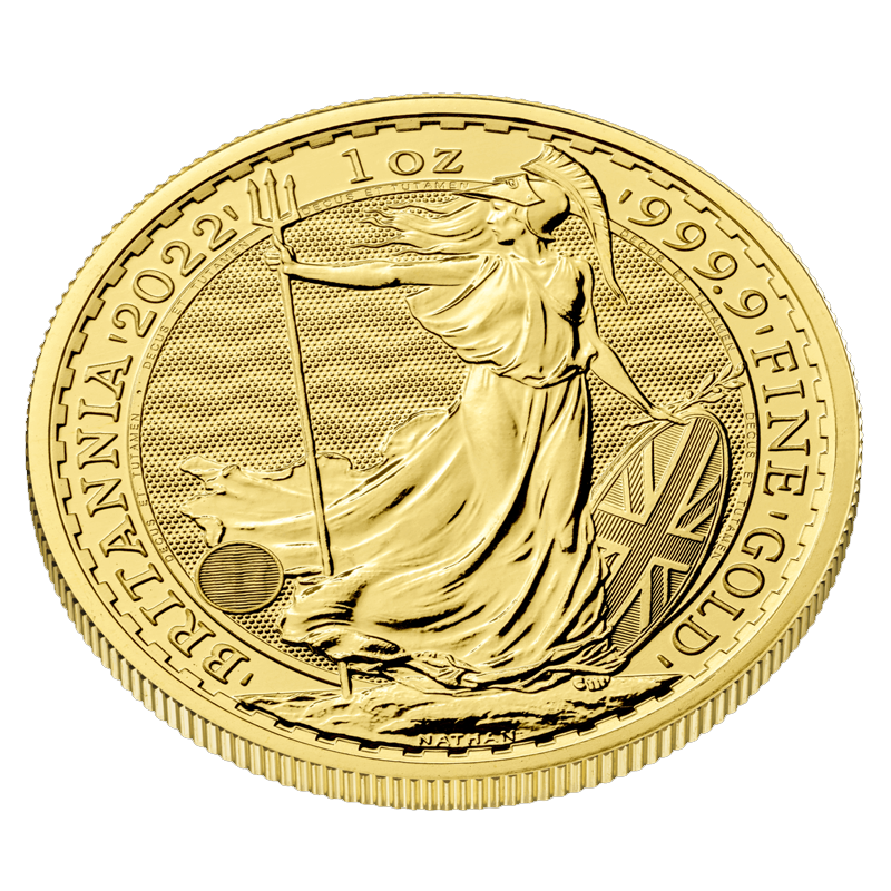Pièce d’or Britannia de 1 oz (2022) 3