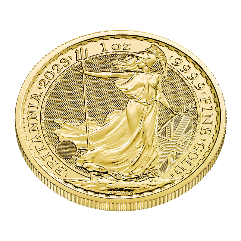 1 oz. Gold Britannia Coin (2023) - Secure Storage 3