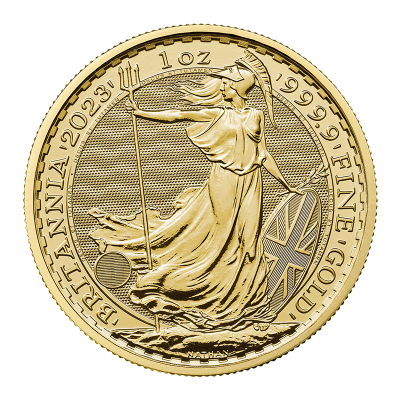1 oz. Gold Britannia King Charles Effigy Coin (2023) - Secure Storage 2