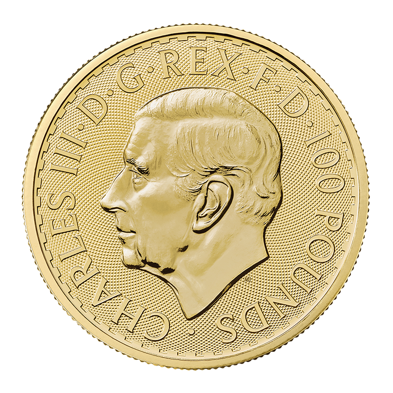 1 oz. Gold Britannia King Charles Effigy Coin (2023) 1