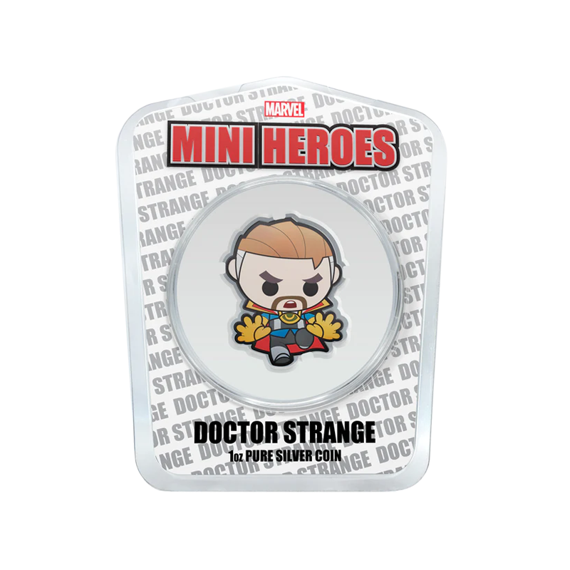1 oz Marvel Mini-Hero Doctor Strange Coin (2022) 5