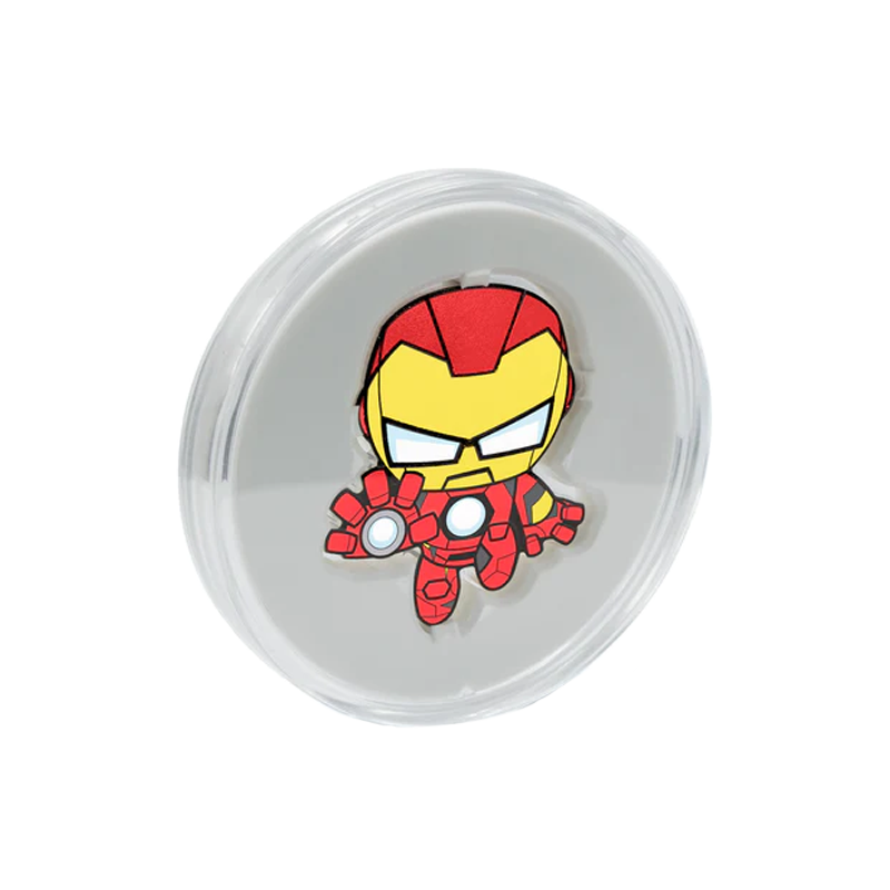 1 oz Marvel Mini-Hero Iron Man Coin (2021) 3