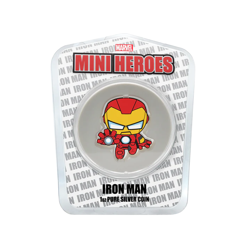 1 oz Marvel Mini-Hero Iron Man Coin (2021) 5