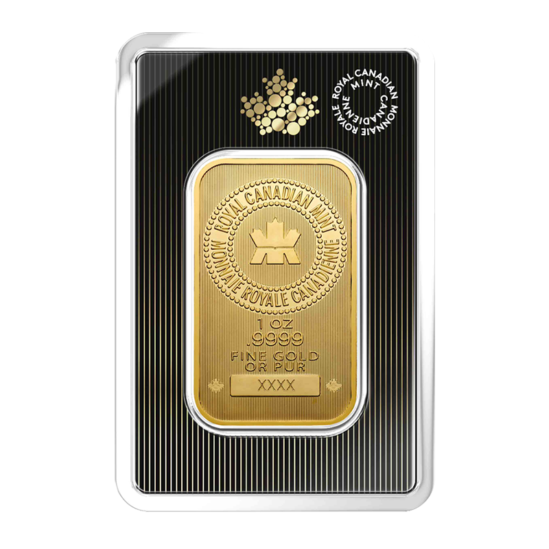 1 oz. Royal Canadian Mint Gold Bar - Secure Storage 4