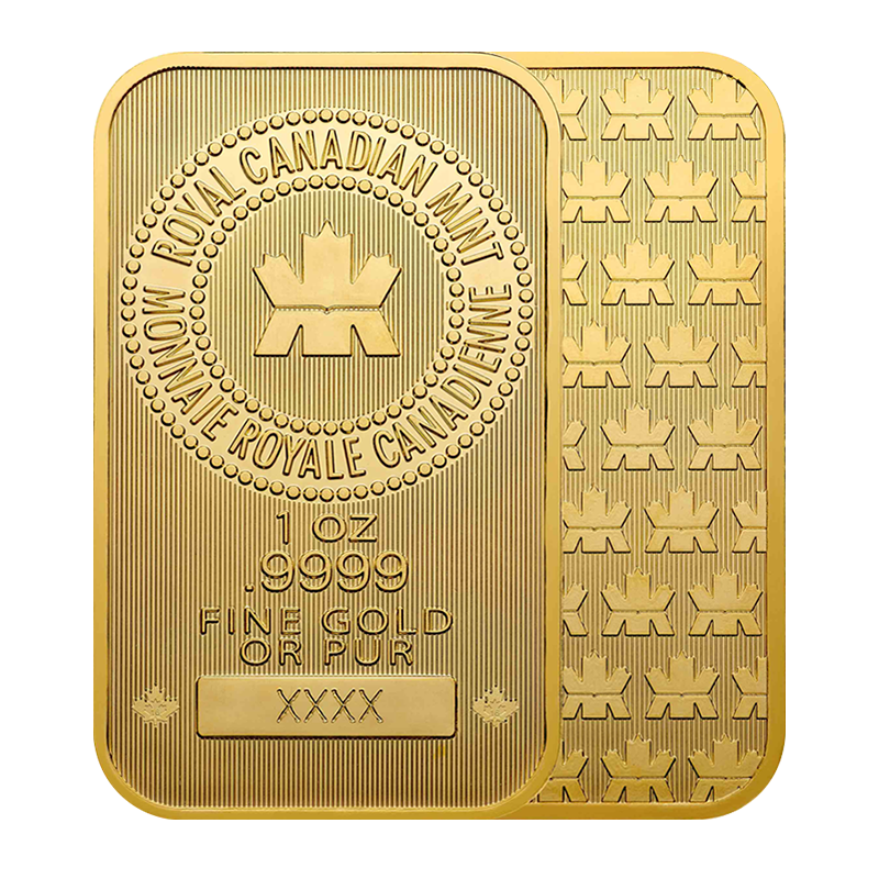 1 oz. Royal Canadian Mint Gold Bar - Secure Storage 3