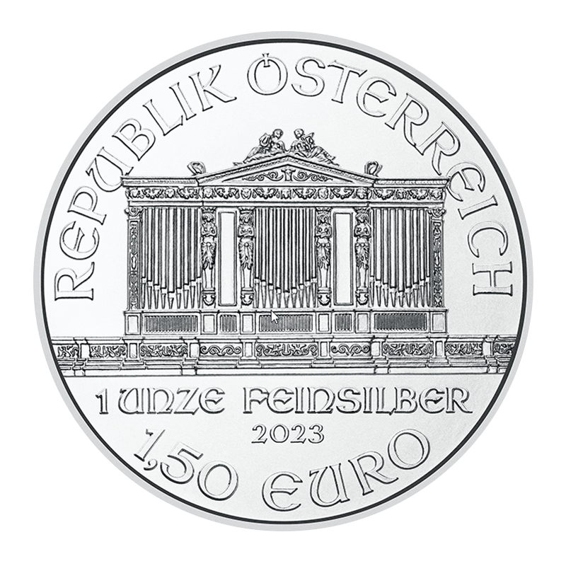 1 oz Silver Austrian Philharmonic (2023) 2