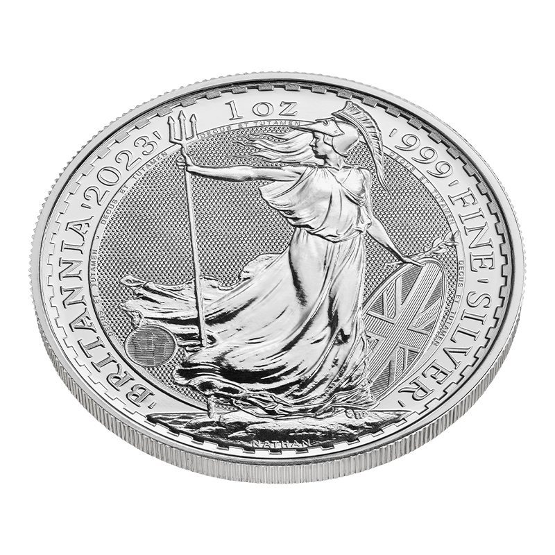 1 oz. Silver Britannia Coin (2023) - Secure Storage 3