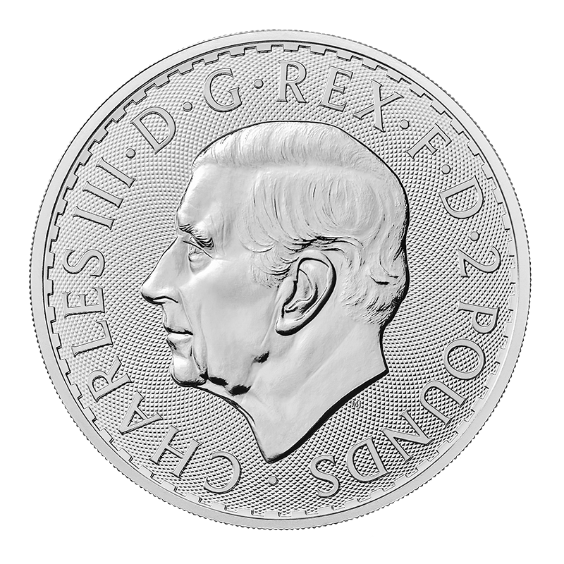 1 oz. Silver Britannia King Charles Effigy Coin (2023) 1