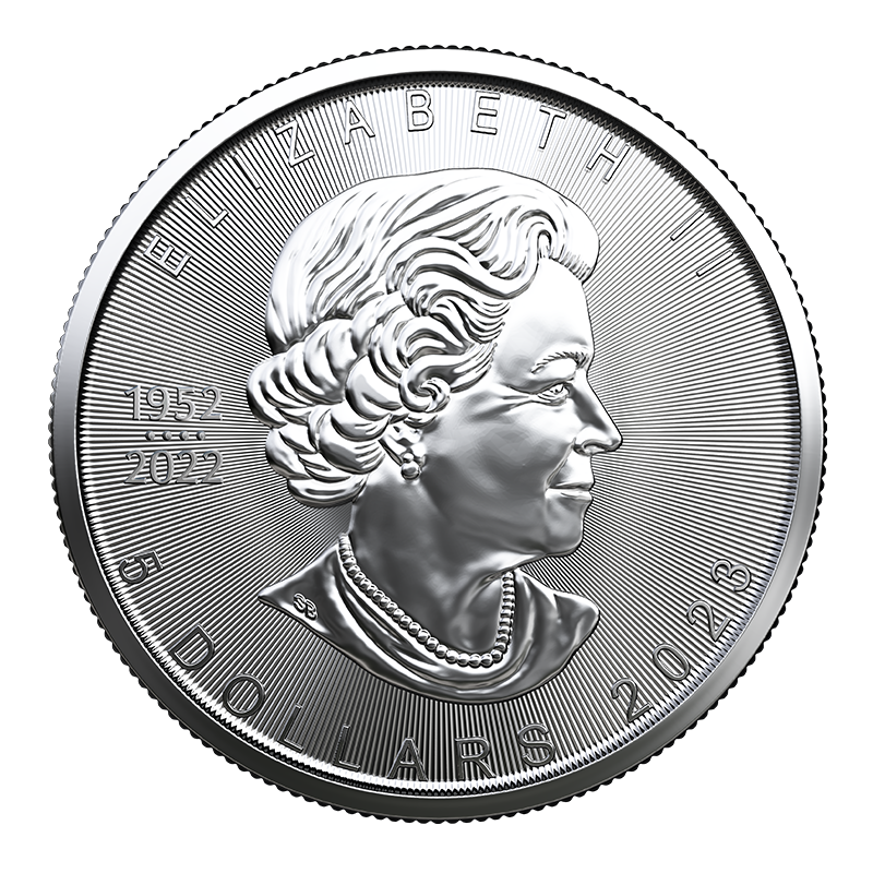 1 oz Silver Maple Leaf Coin (2023) 2