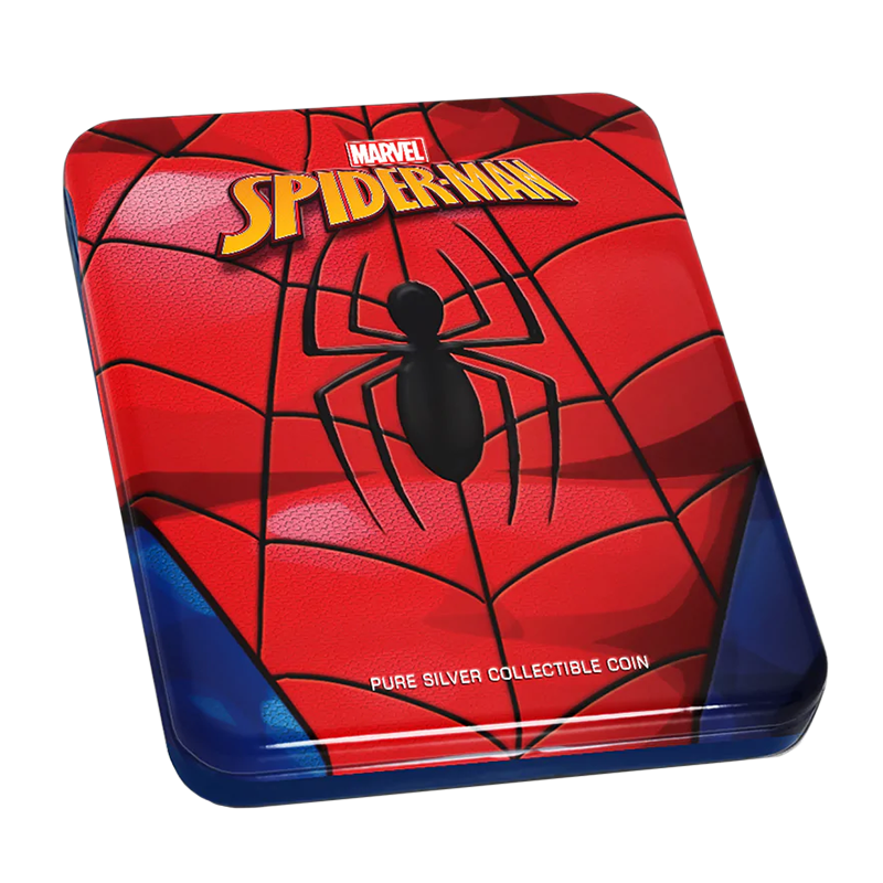 1 oz Silver Spider-Man Coin (2022) 5