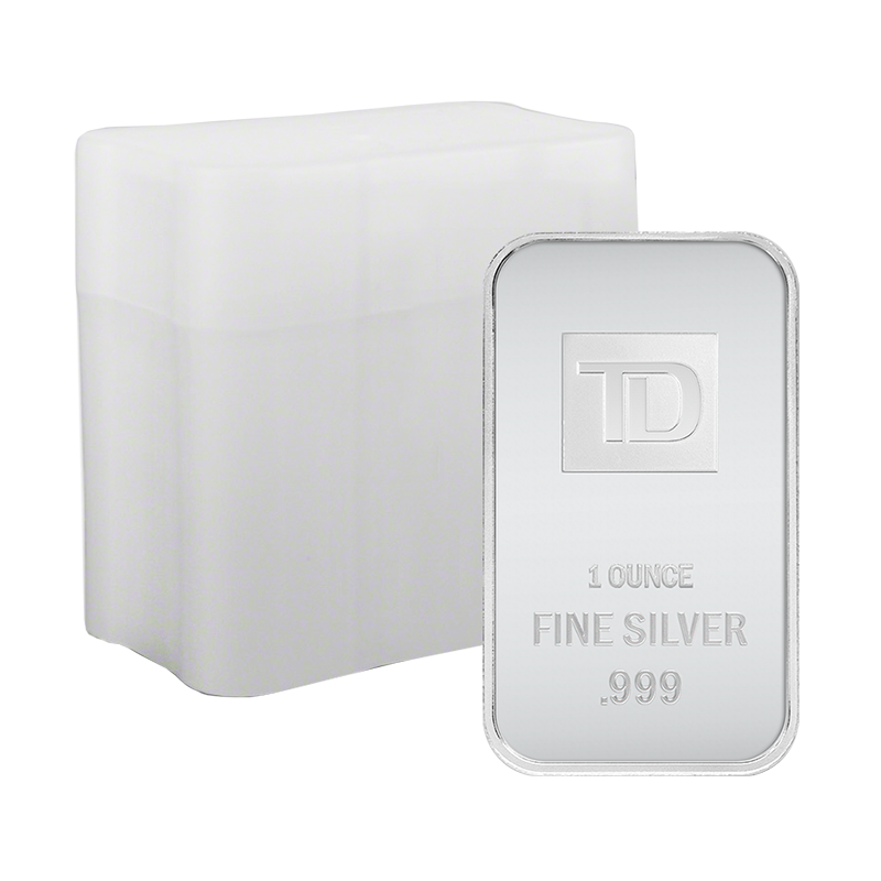 1 oz. TD Silver Bar - Secure Storage 4