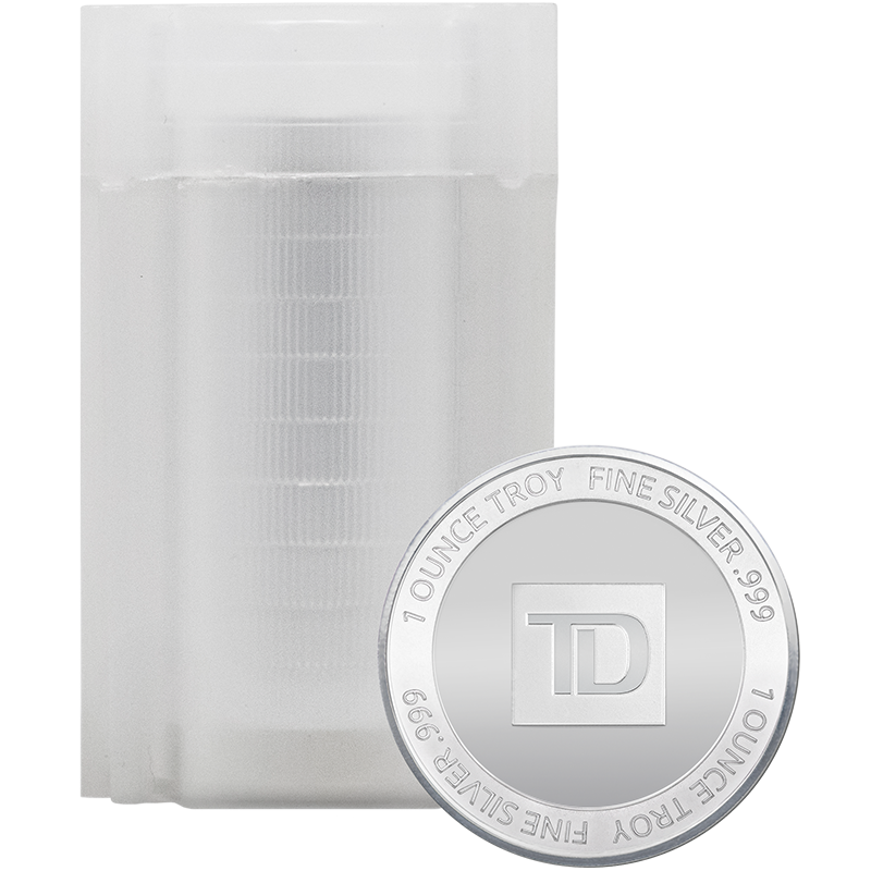 1 oz. TD Silver Round - Secure Storage 5