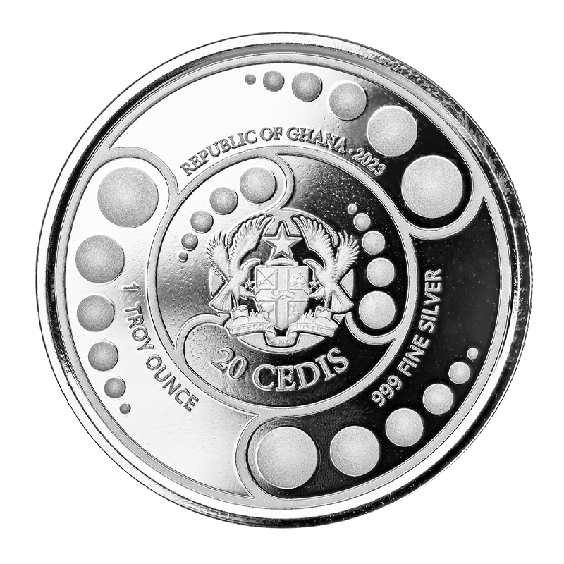 Buy 1 oz The Ghana Alien Silver Colour Coin (2023) | Price in Canada ...