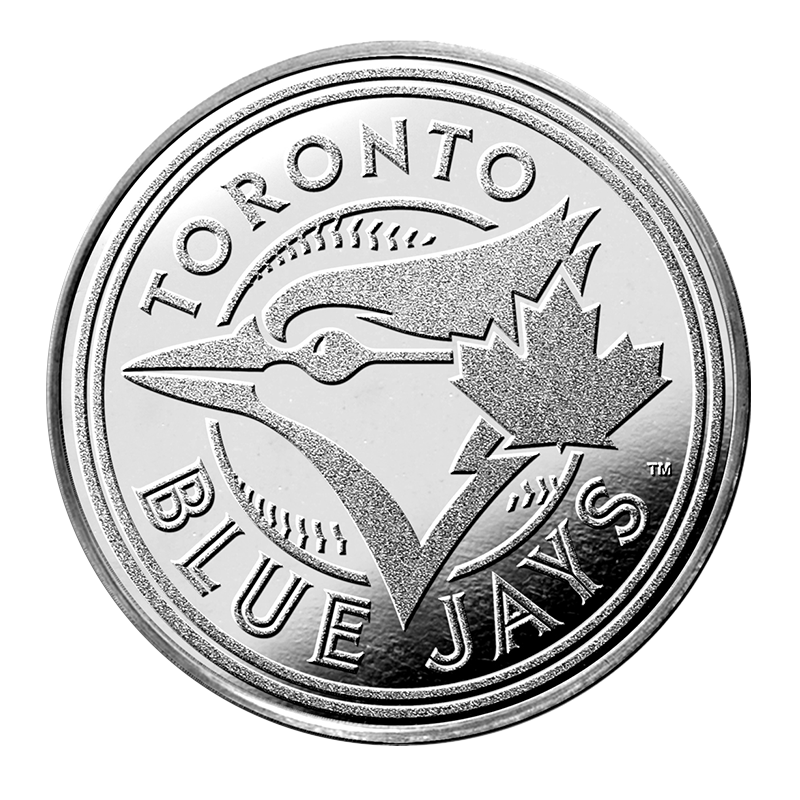 Rond d’argent coloré de 1 oz des Blue Jays de Toronto – Bo Bichette 2