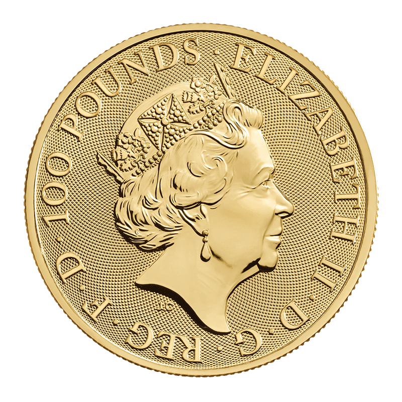 1 oz Tudor Beasts Lion of England Gold Coin 2