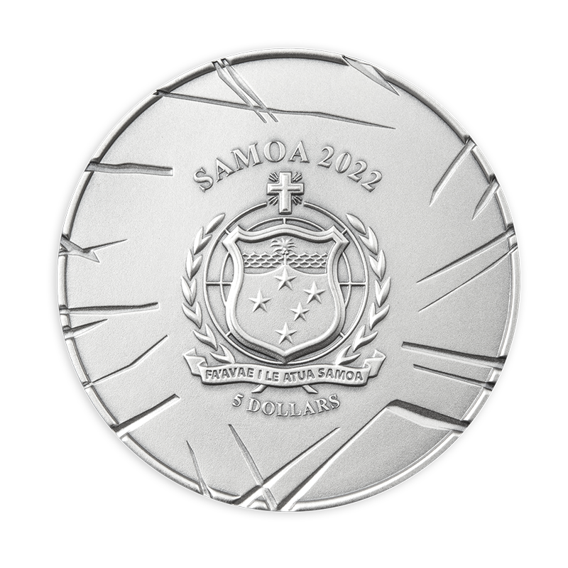 1 oz Two-Face Silver Coin (2022) 2