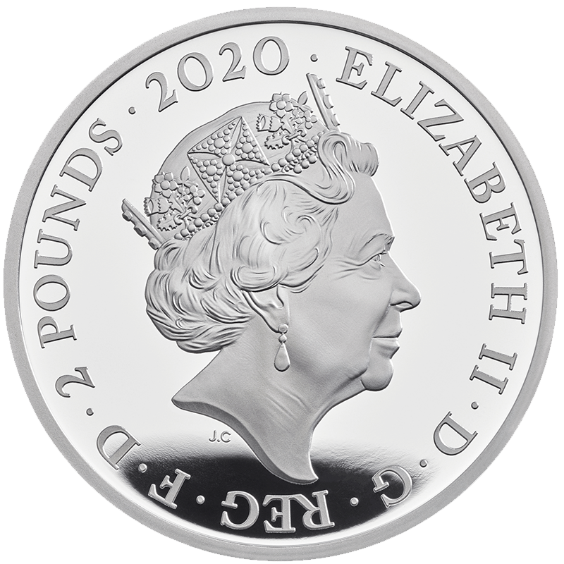 1 oz David Bowie Silver Coin (2020) 2