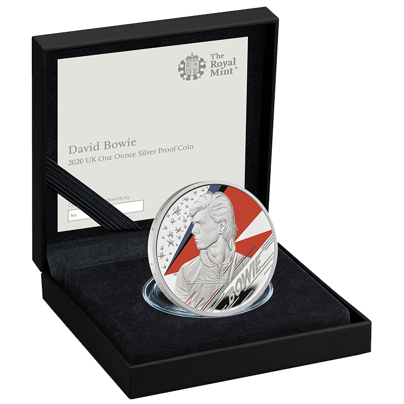 1 oz David Bowie Silver Coin (2020) 4