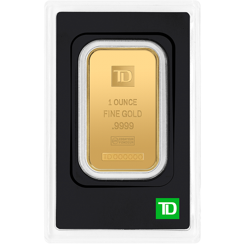 1 oz. TD Gold Bar 4