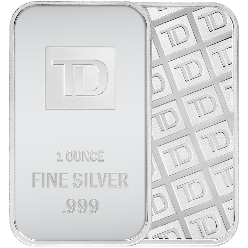 1 oz. TD Silver Bar 3