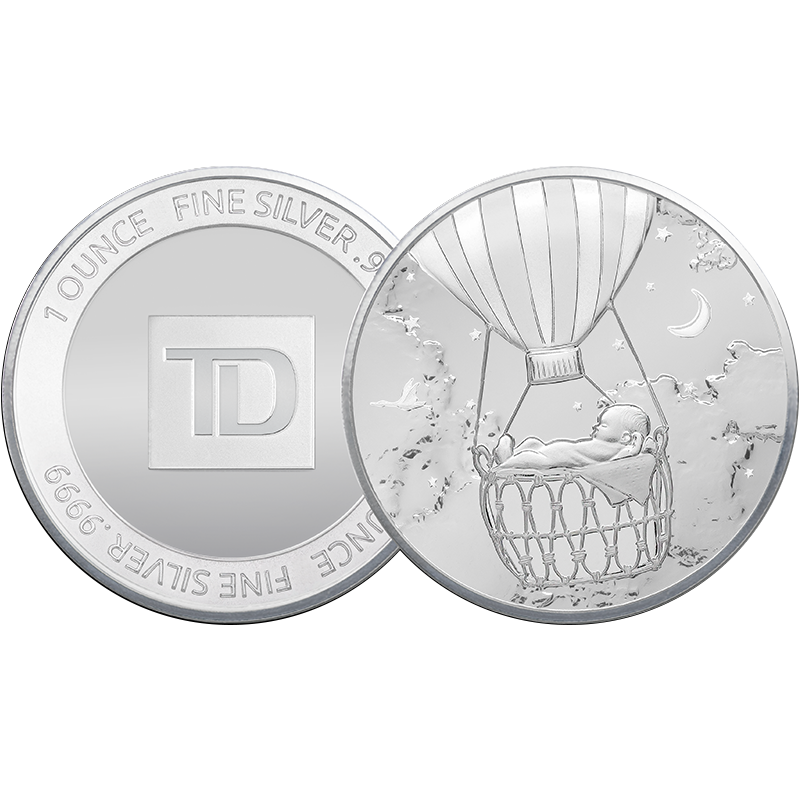 1 oz. TD Special Delivery Silver Round 3
