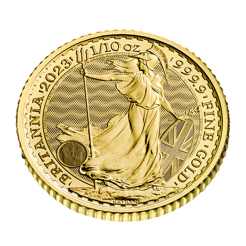 1/10 oz. Gold Britannia Coin (2023) 3