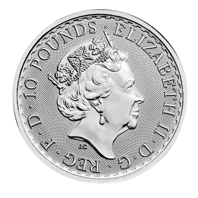 1/10 oz Platinum Britannia Coin (2021) 2