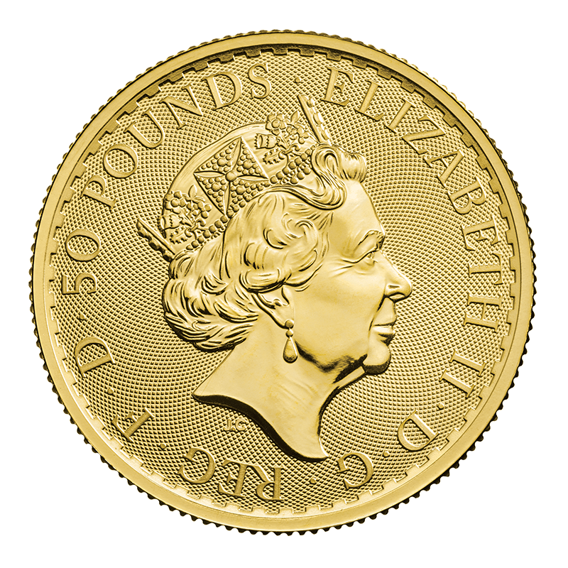 1/2 oz. Gold Britannia Coin (2023) 2