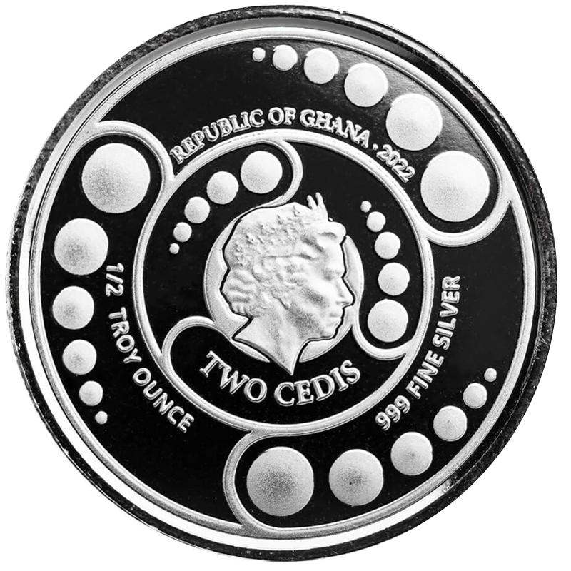 1/2 oz Silver Ghana Alien 4 Coin Set (2022) 6