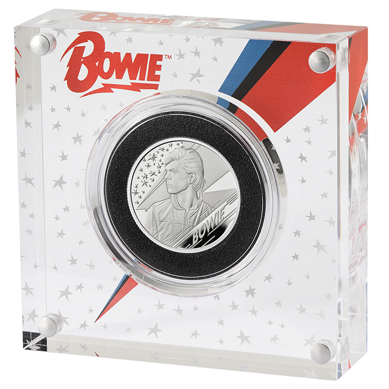 1/2 oz David Bowie Silver Proof  Coin (2020) 3