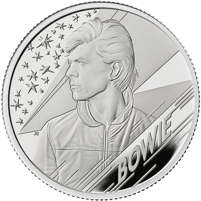 1/2 oz David Bowie Silver Proof  Coin (2020) 1