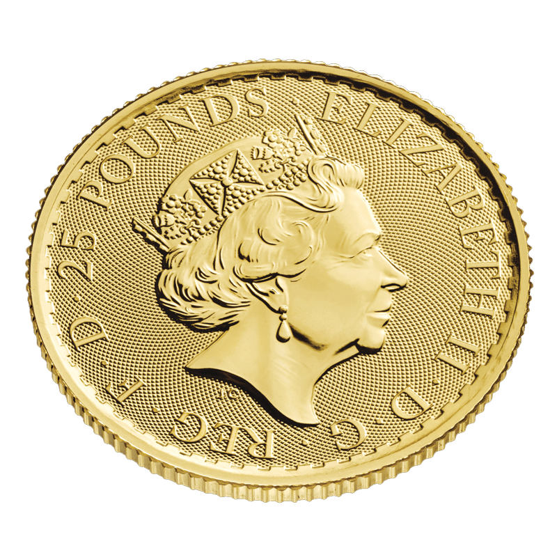 1/4 oz Gold Britannia Coin (2022) 4