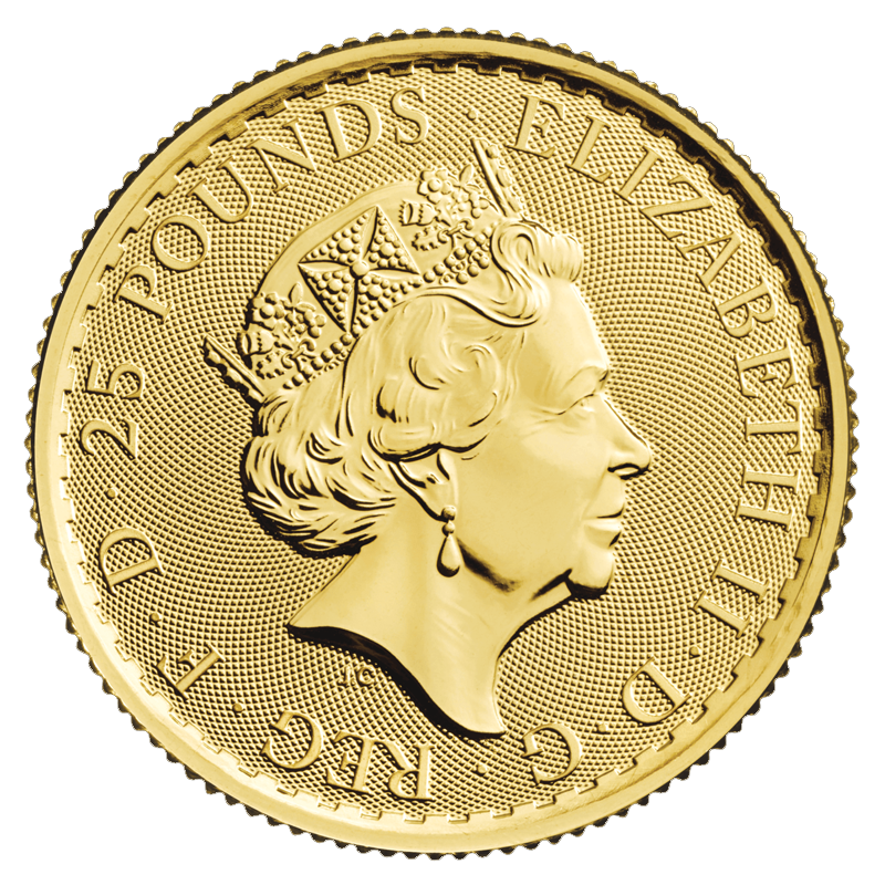 1/4 oz Gold Britannia Coin (2022) 2