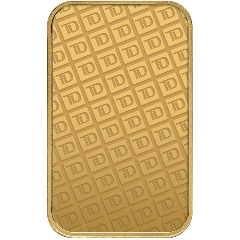 1/4 oz TD Diwali Gold Bar (2022) 2