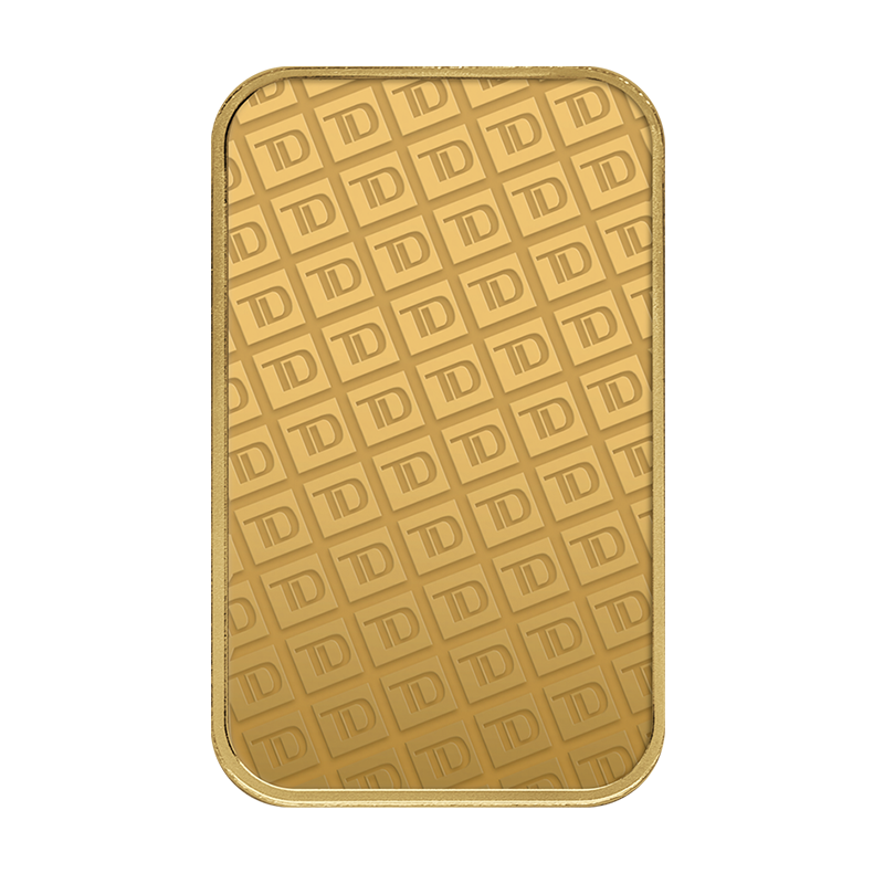 1/4 oz TD Gold Bar - Secure Storage 2