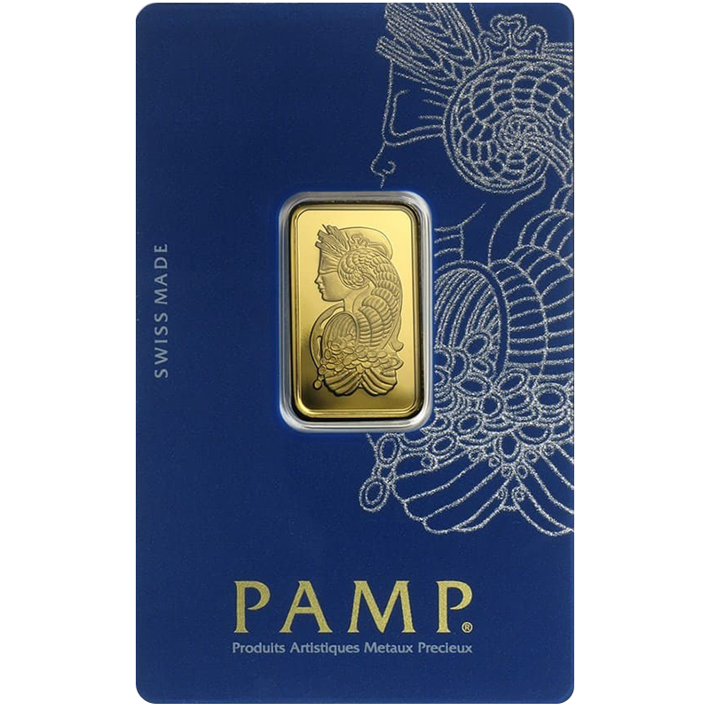 10 gram Gold Bar PAMP Suisse Lady Fortuna (w/Assay) 3