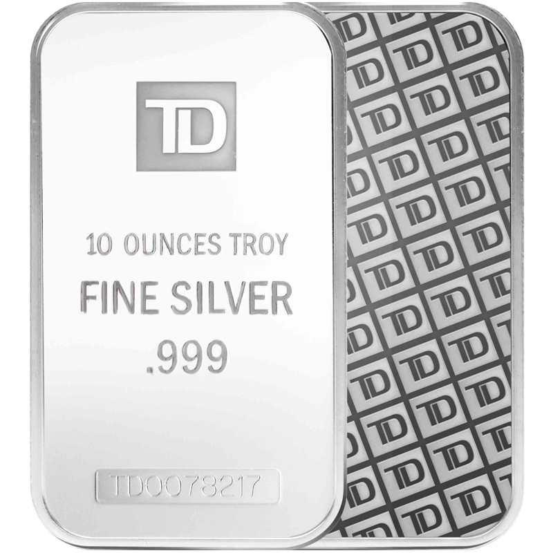 10 oz. TD Silver Bar 4