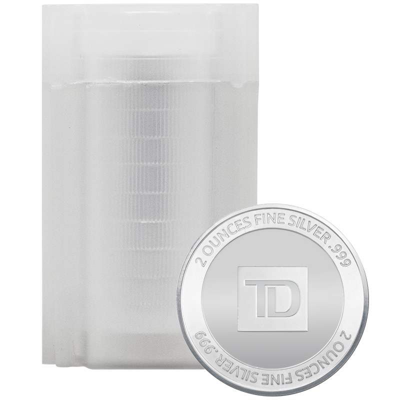 2 oz. TD Silver Round - Secure Storage 6