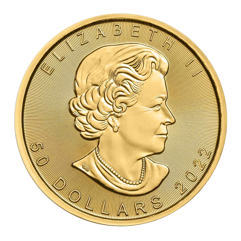 1 oz Gold Maple Leaf Coin (2022) 2