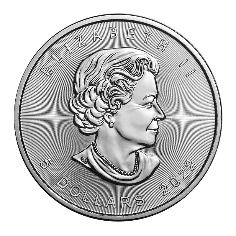 1 oz Silver Maple Leaf Coin (2022) 2