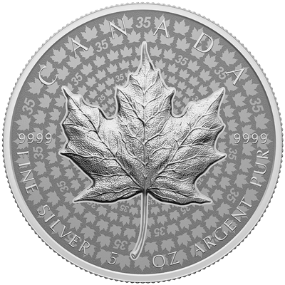Coffret de présentation pour 20 pièces d'un dollar en argent Feuille d'Érable  at Lighthouse Canada