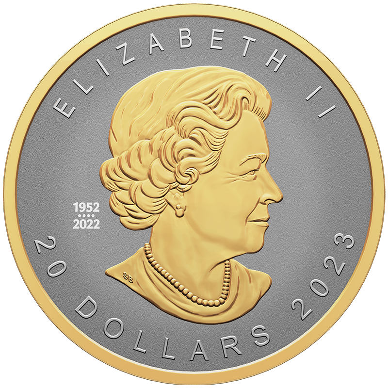 2023 $20 Fine Silver Coin Ultra-High Relief 1-OZ. SML 2