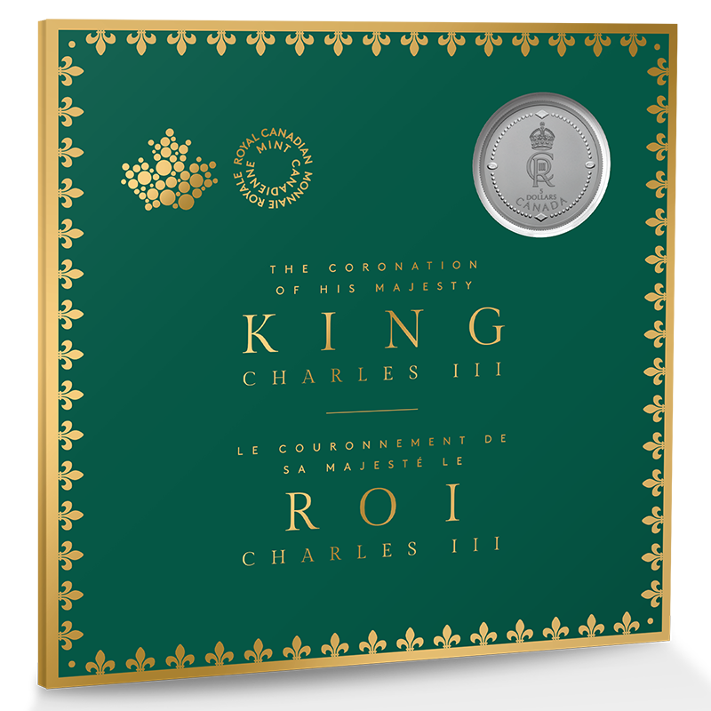 2023 $5 Fine Silver Coin - His Majesty King Charles III's Royal Cypher 3
