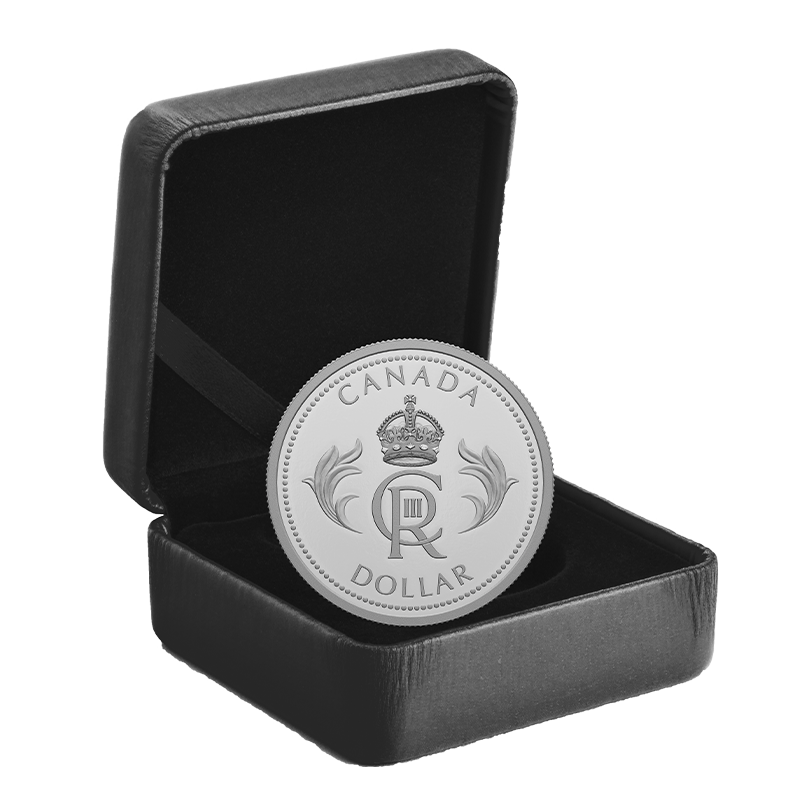 2023 Limited Edition Proof Silver Dollar - His Majesty King Charles III's Royal Cypher 3