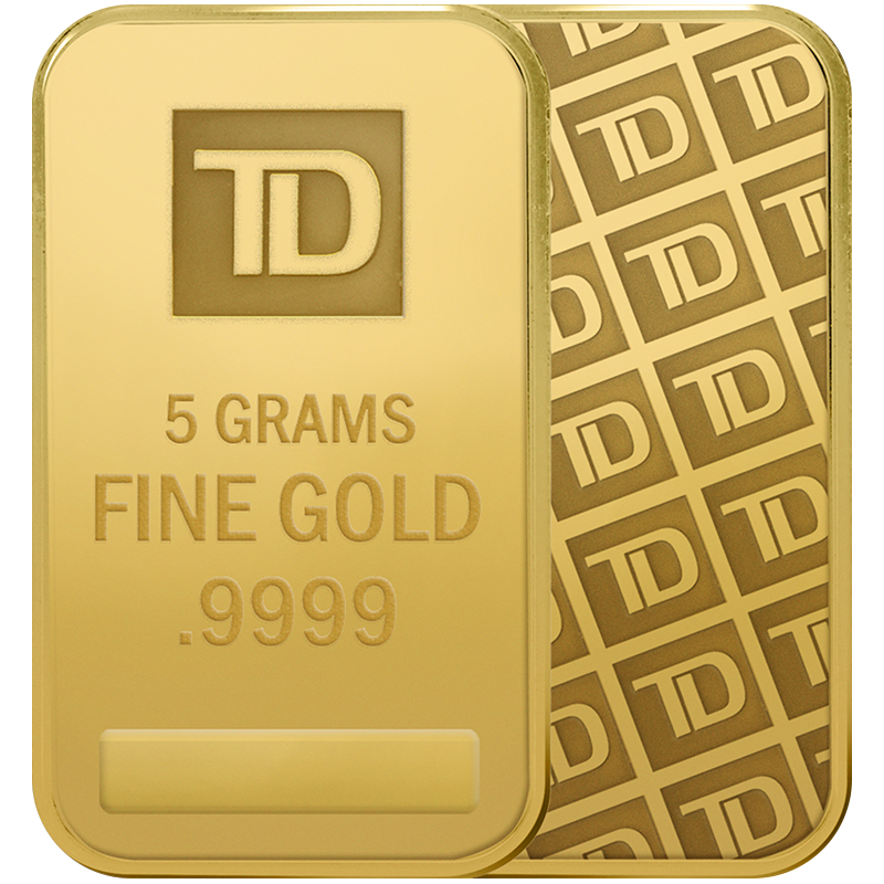 5 gram TD Diwali Gold Bar (2022) 3