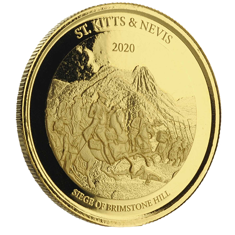 EC8 St.Kitts & Nevis 1 oz Gold Coin (2020) 3